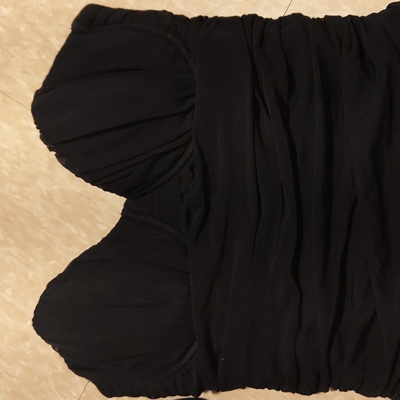 Guess Alannah Mesh Ruched Dress - Picture 3 of 5